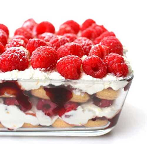 Tiramisu aux fruits rouges