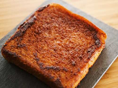 Toasts à la cannelle au Thermomix