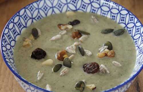 Velouté d'Automne aux Courgettes et Champignons WW