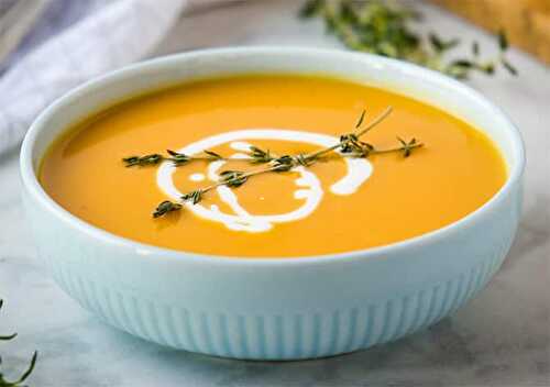 Velouté de Butternut au Kiri au Thermomix