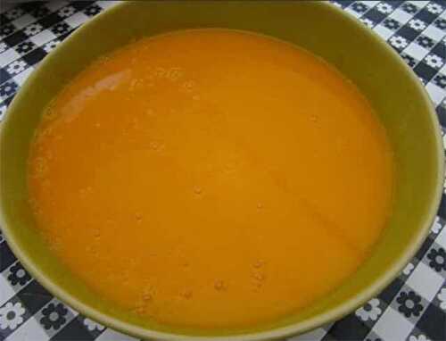 Velouté de potiron avec Thermomix