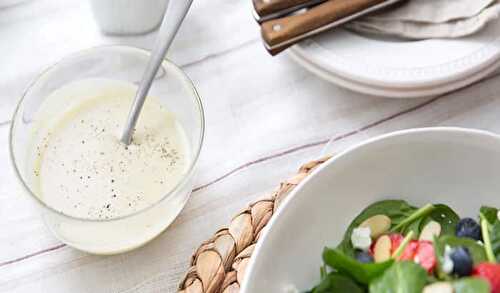 Vinaigrette légère au yaourt