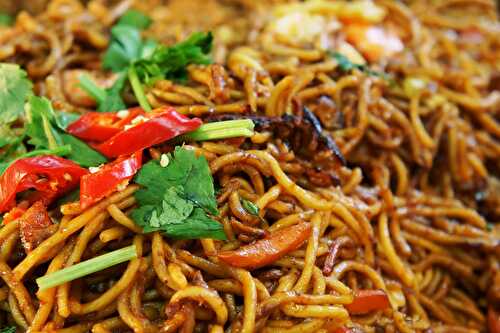 Wok de légumes et poulet