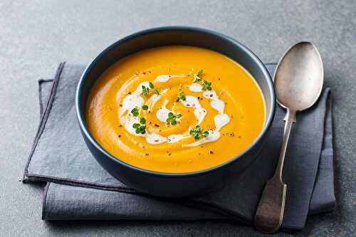 Le copieux potage de carottes et pomme de terre au Thermomix