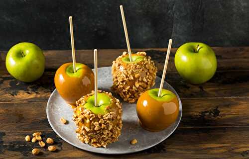 Les pommes au caramel, la plus douce des friandises !