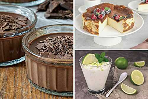 5 desserts légers : idées faciles, gourmandes et diététiques