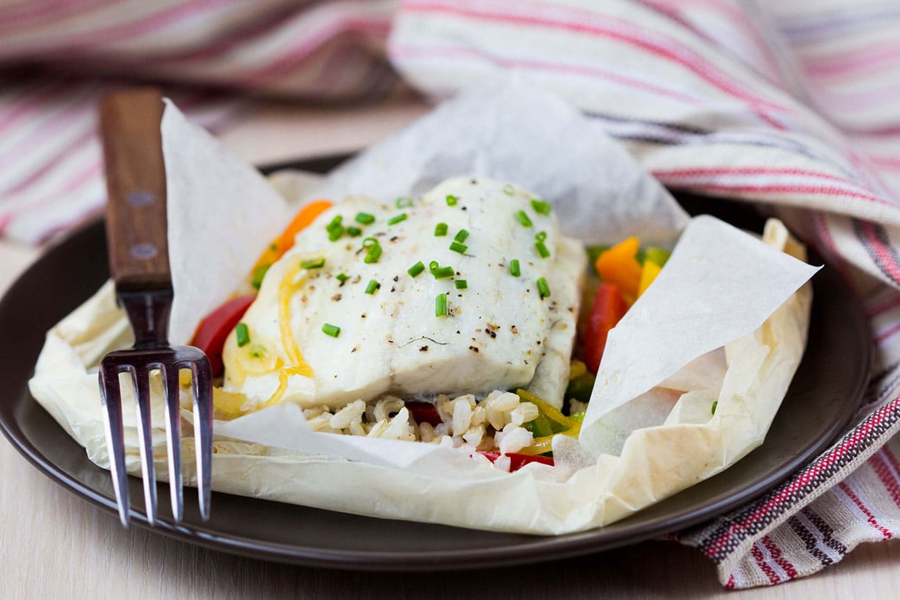 Sain et délicieux : la recette du filet de cabillaud en papillote