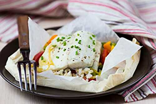 Sain et délicieux : la recette du filet de cabillaud en papillote