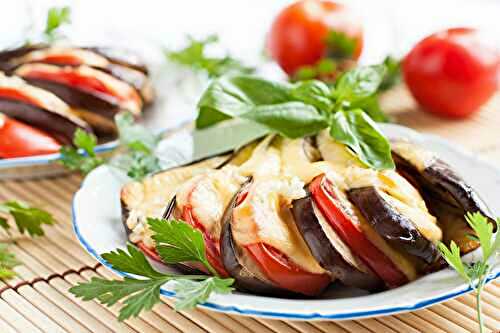 Gratin d'aubergine avec ricotta et tomate : Plat facile et riche en saveur