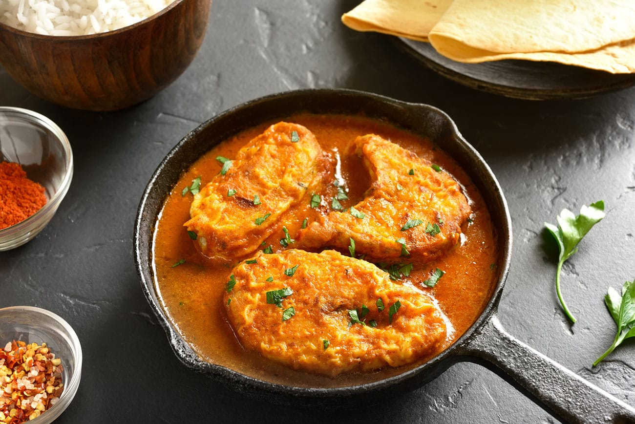 Repas copieux et sain : Le curry de cabillaud au lait de coco