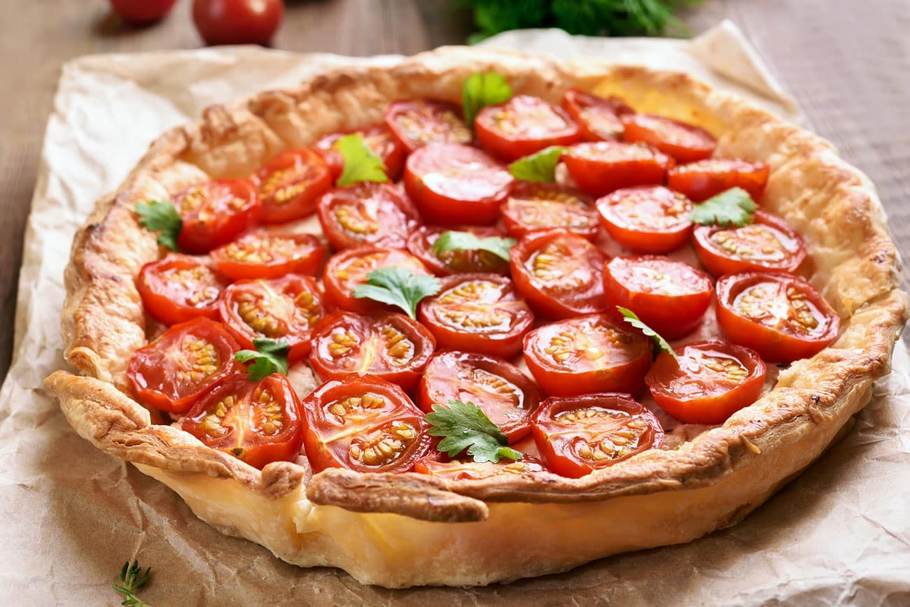 Tarte de tomate et thon : Le goût de la Méditerranée