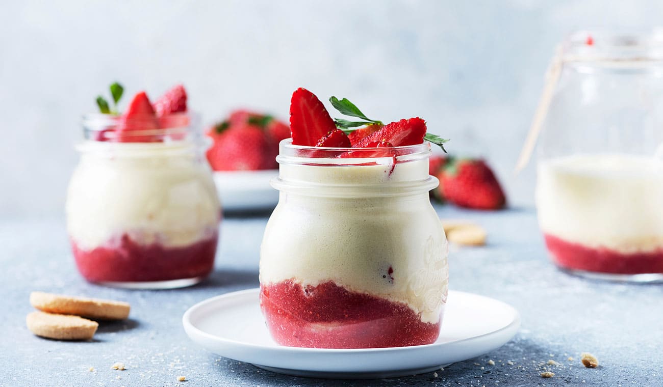 Découvrez notre recette du Tiramisu au Coulis de Fraise