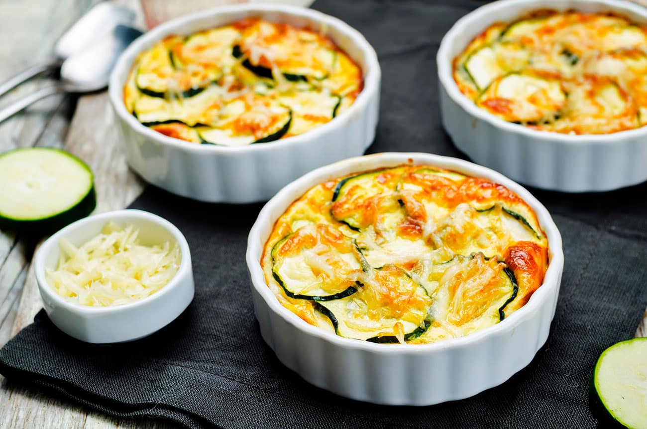 Explorez les Saveurs d'Italie avec notre Flan de Courgette au Parmesan