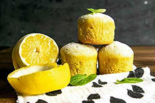 Muffins allégées au goût citron : Gourmandise sans culpabilité