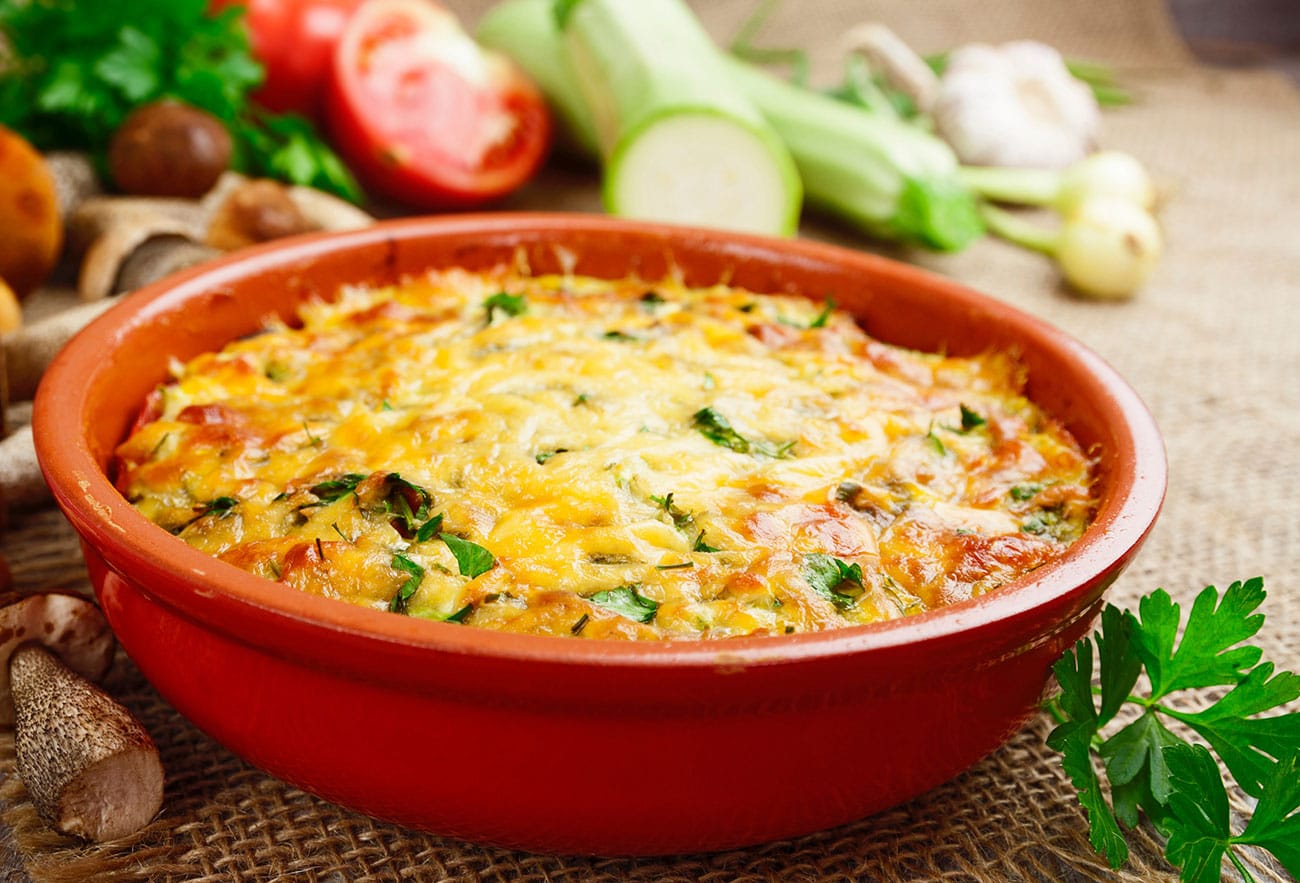 Sain et copieux : Le gratin de pâtes aux légumes