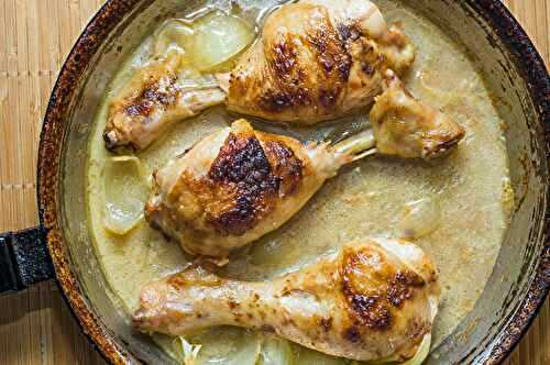 Cuisses de Poulet à la Crème de Moutarde : Un Classique Réinventé