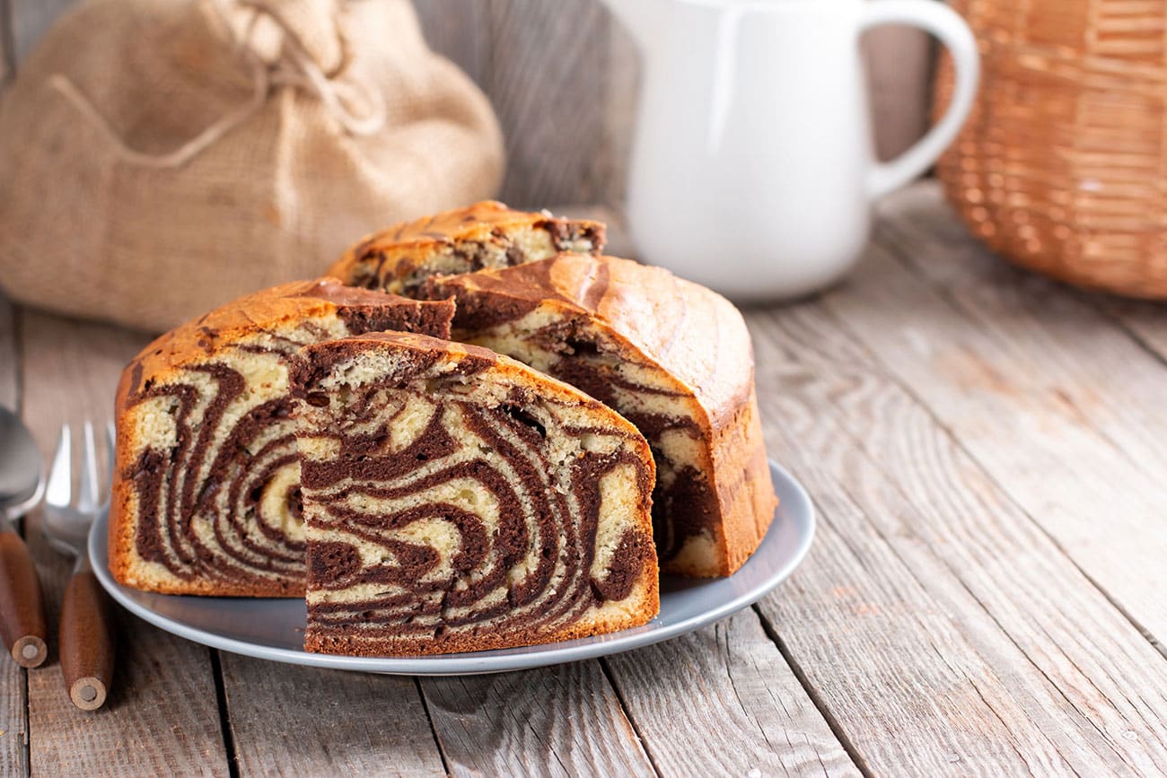 Gâteau marbré au chocolat fait maison : Plaisir gourmand