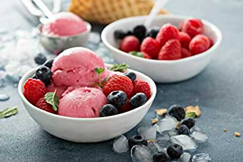 Le meilleur moyen de savourer les fruits rouges ? Le sorbet maison