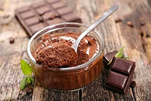 Recette Santé : Mousse au Chocolat et Yaourt