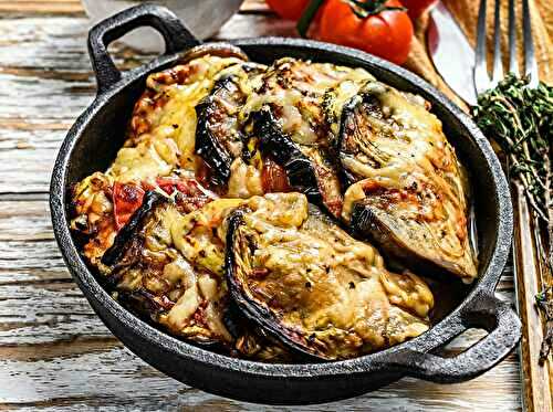 Régalez-vous avec Notre Gratin d'Aubergine au Parmesan