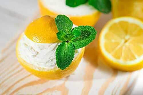 Voici comment faire une délicieuse glace au citron