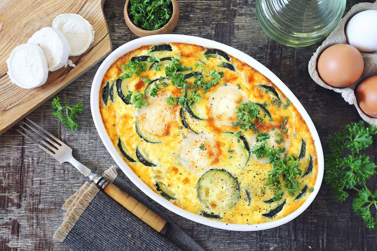 Alliance Parfaite entre Douceur et Caractère : Gratin de Courgette et Feta