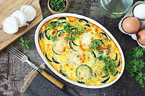 Alliance Parfaite entre Douceur et Caractère : Gratin de Courgette et Feta