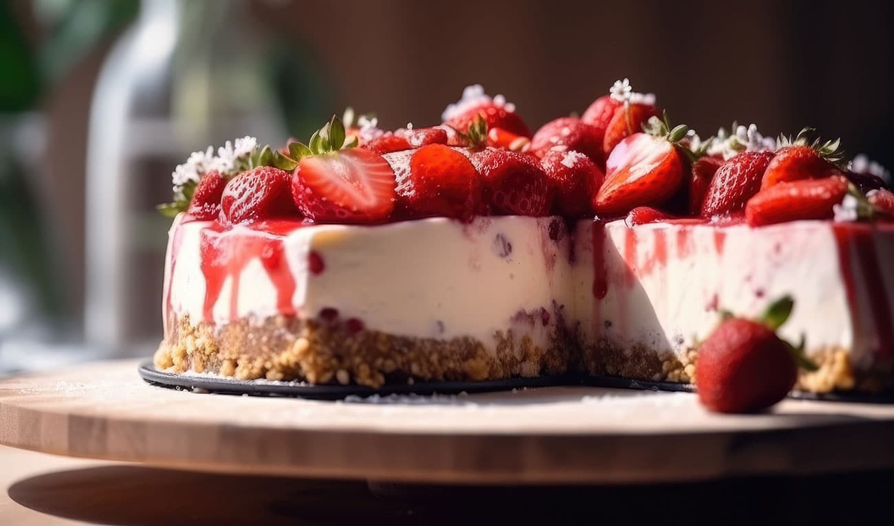 Comment Réaliser le Cheesecake aux Fraises le Plus Savoureux