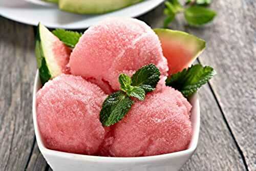 Sorbet à la Pastèque : Frais et Délicieux