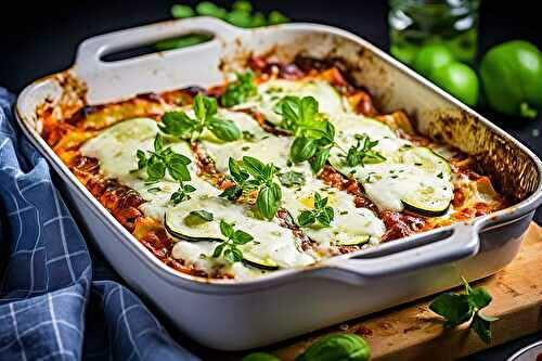 Comment Twister Votre Lasagne bolognaise avec des Courgettes