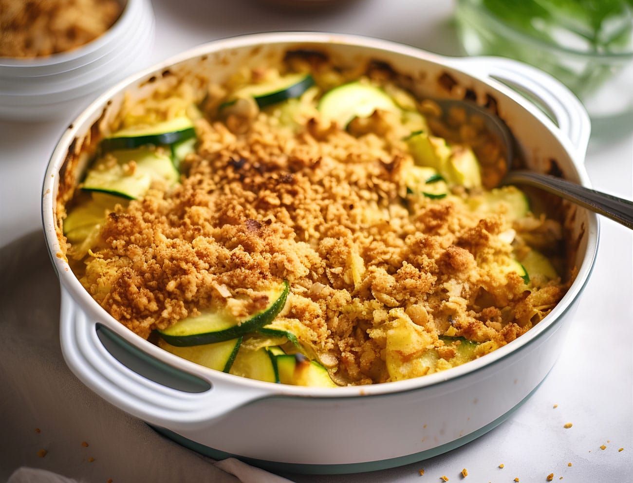 Transformez vos Courgettes en un Plat Digne d'un Chef avec ce Crumble