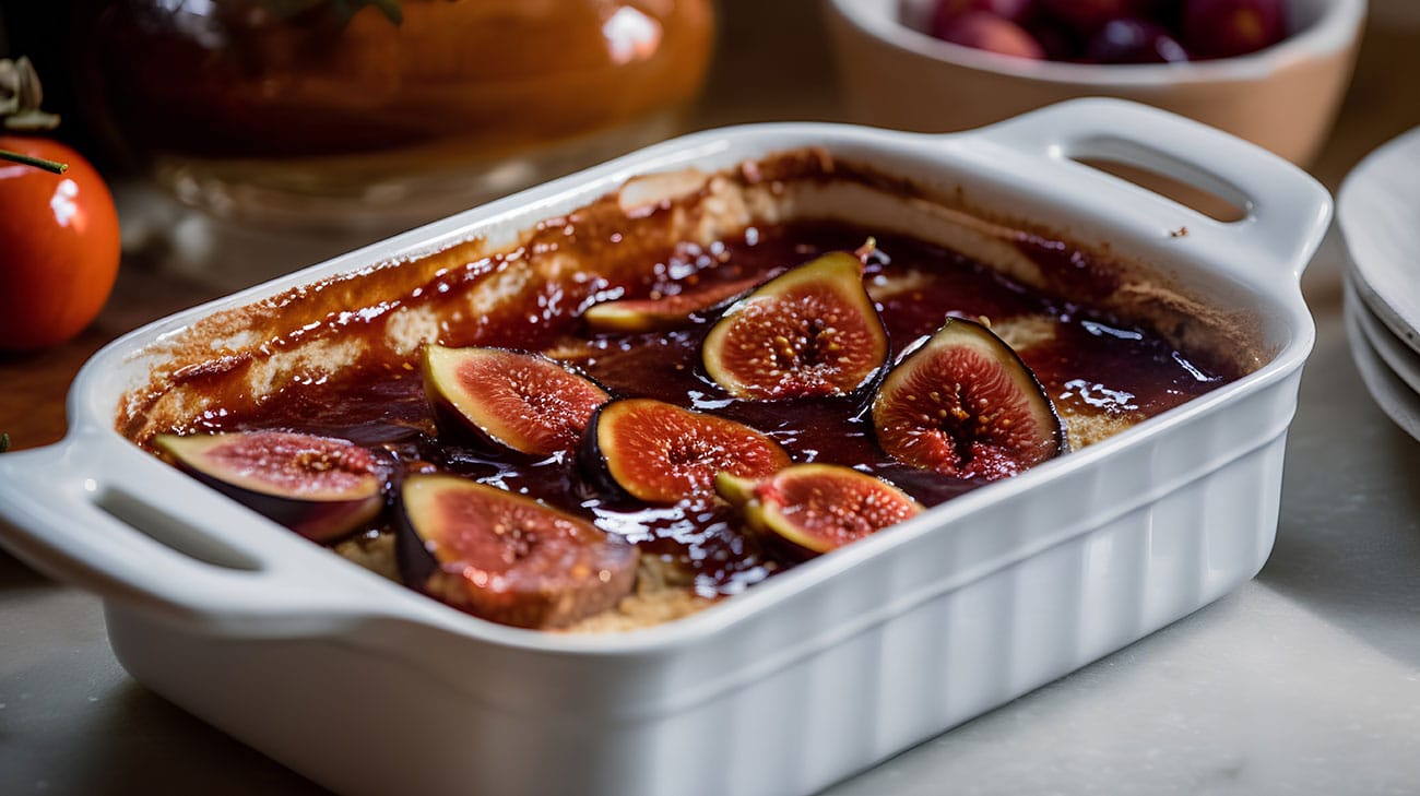 Flan de Fromage Cottage et Figues : Le Combo Gagnant pour un Dessert Délicieux