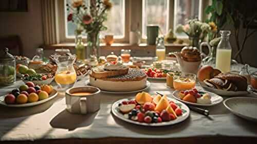 Idées de Petit-déjeuner à préparer en 5 minutes