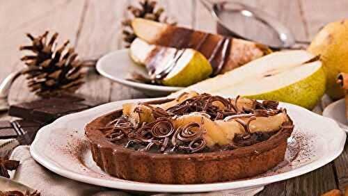 Tarte aux Poires et Chocolat : Un Péché Mignon à Savourer sans Résister!