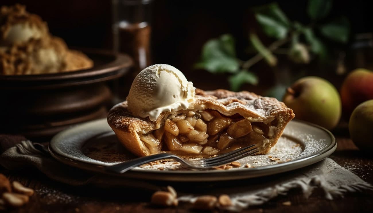 Tarte aux pommes à la crème de marron : La Découverte gourmandise