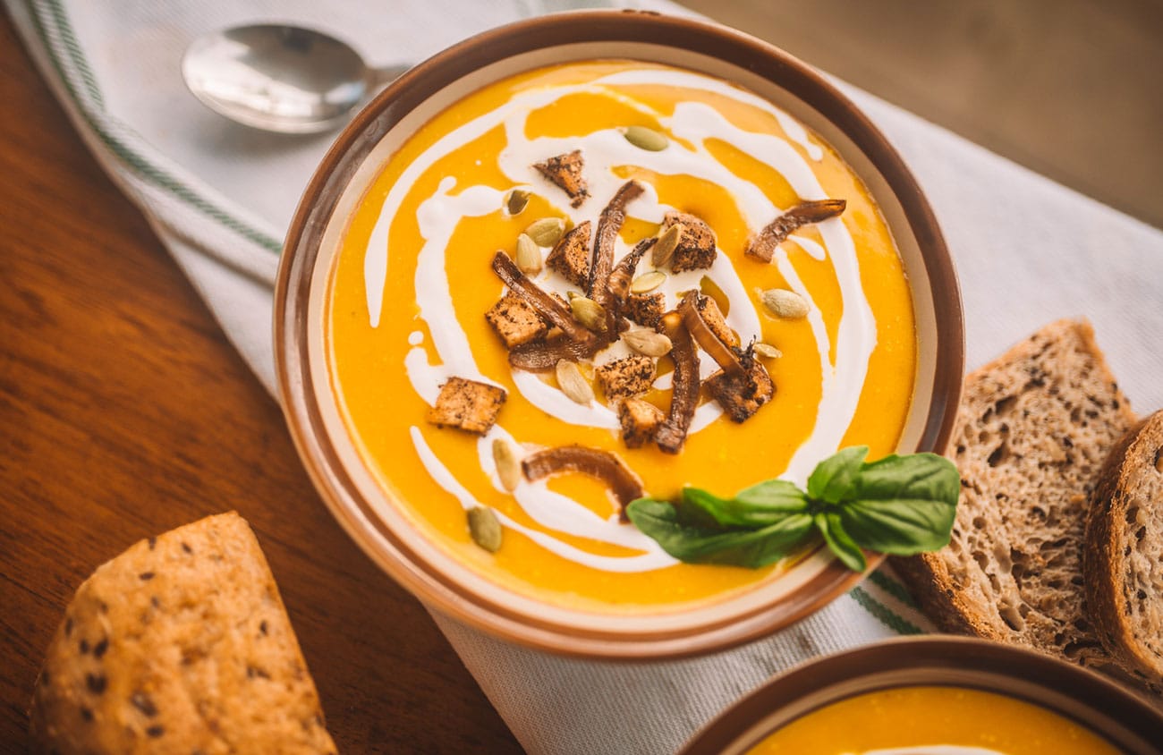 Velouté de Butternut et Patate Douce : L'Alliance Parfaite de l'Automne