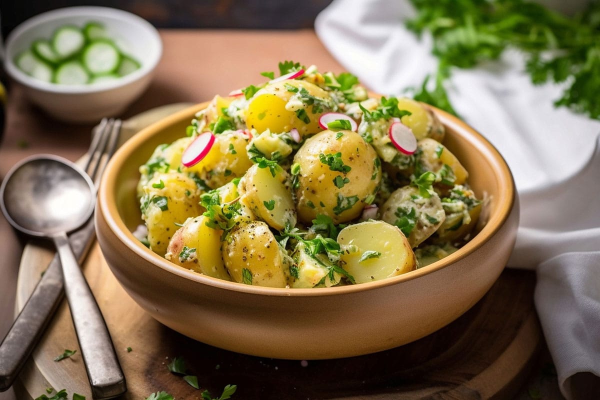 Essayez notre Salade de Pomme de Terre au Thon, Vous Adorerez!