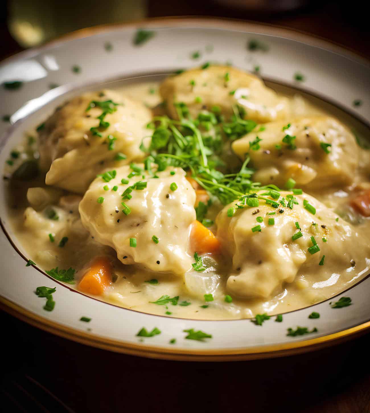 Irrésistibles boulettes de pommes de terre à la crème : Une touche française pour un plat réconfortant