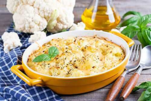 Plaisir Gourmet : Gratin de Chou-fleur à la Truffe