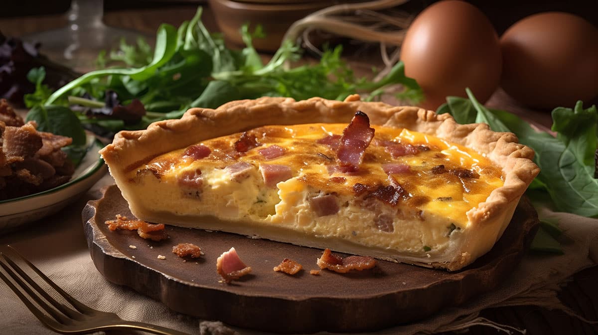 Découvrez la Quiche Lorraine dans une Version Allégée et Pleine de Saveur