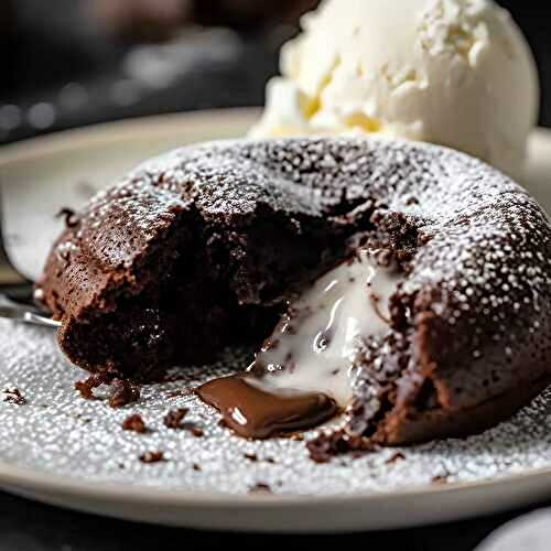 Fondant au Chocolat Noir au Micro-Ondes : Rapide, Facile et Irrésistible