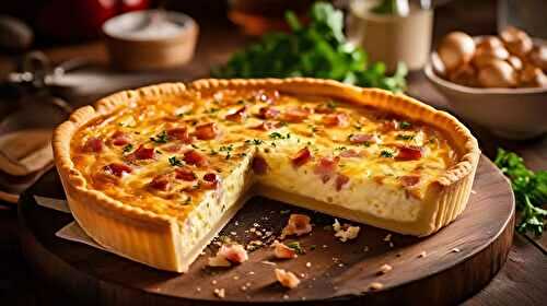 Quiche Festive aux Saveurs d'Hiver : L'Incontournable Plat de Décembre