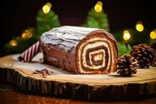 Recette Festive : Bûche de Noël au Fromage Blanc avec Thermomix