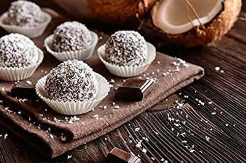 Révélez le Chef Pâtissier en Vous avec Ces Truffes au Chocolat et Noix de Coco Irrésistibles