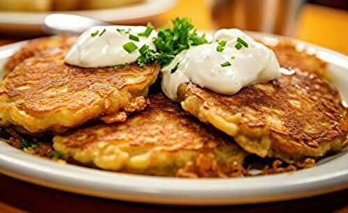 Galettes de Panais au Fromage Blanc - pour changer du classique