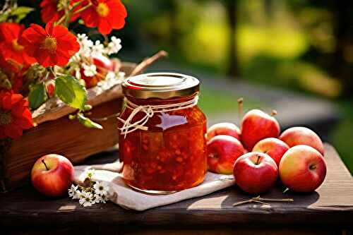 La Magie de la Confiture de Pomme Maison : Une Recette Simple et Délicieuse