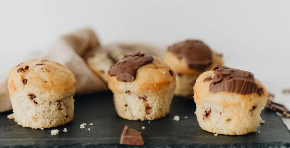 Pause douceur : découvrez les muffins sablés fourrés au chocolat