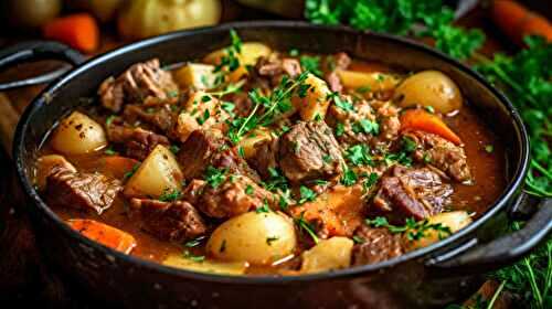 Recette Facile Bœuf Bourguignon au Thermomix - Savoureux et Rapide