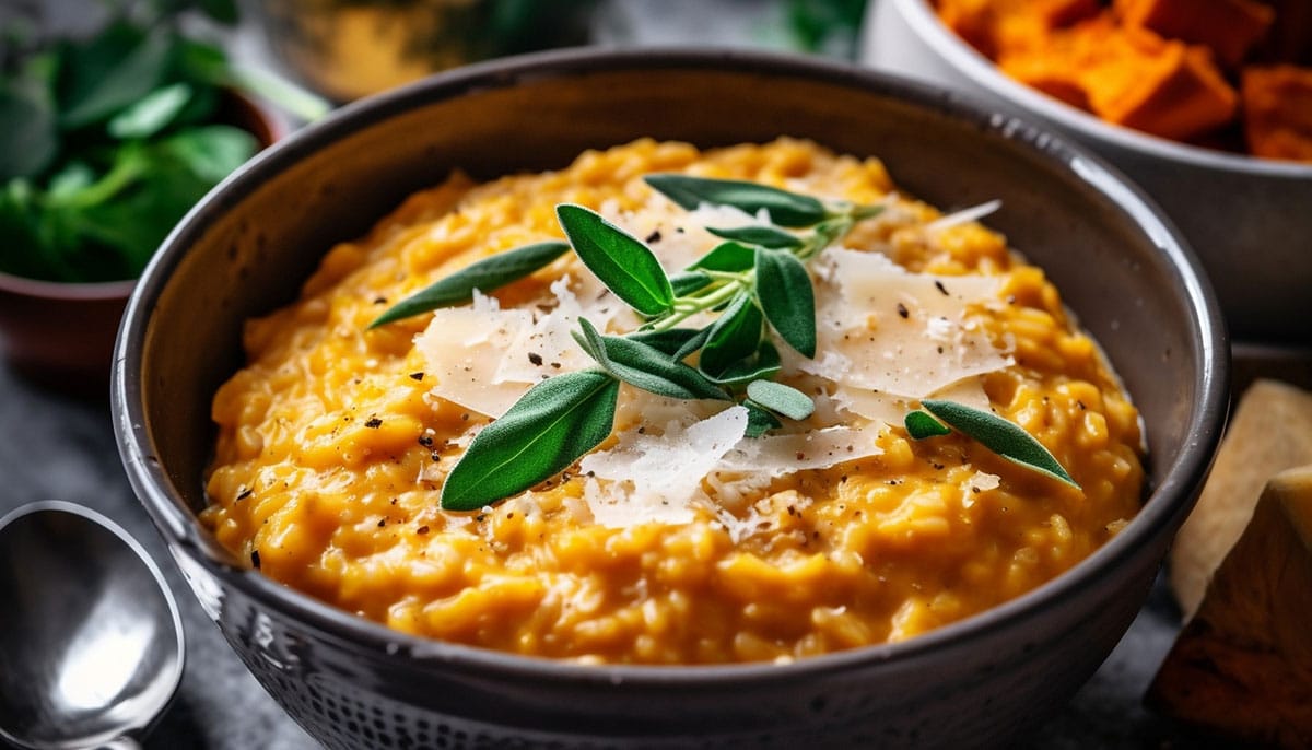 Risotto au Potiron, Crémeux et Réconfortant