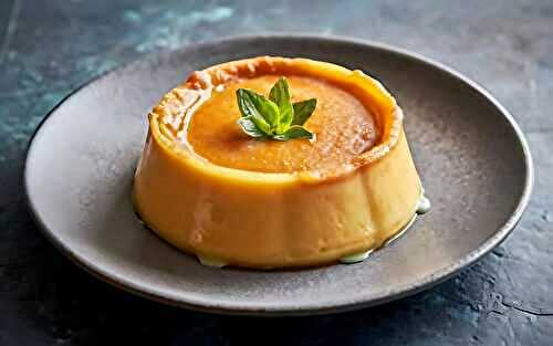 Flan de Citron Parfumé : Recette facile et rapide